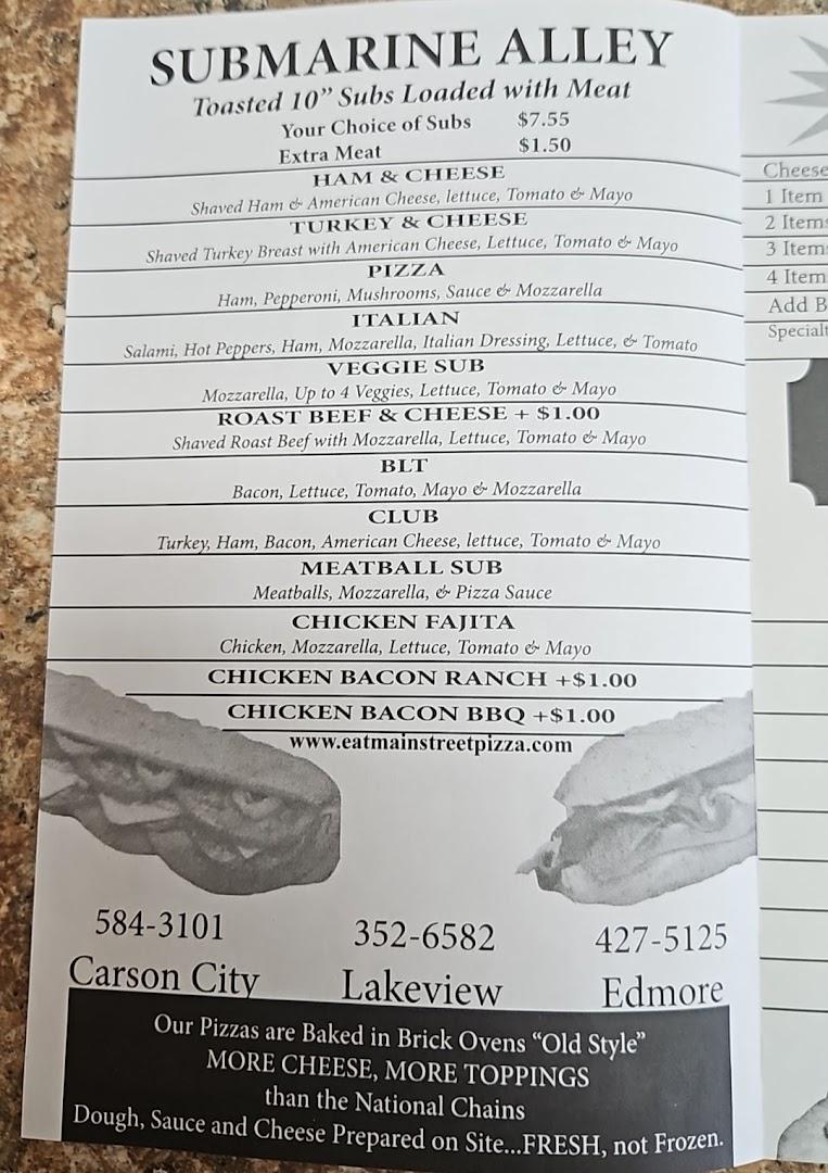 Main Street Pizza