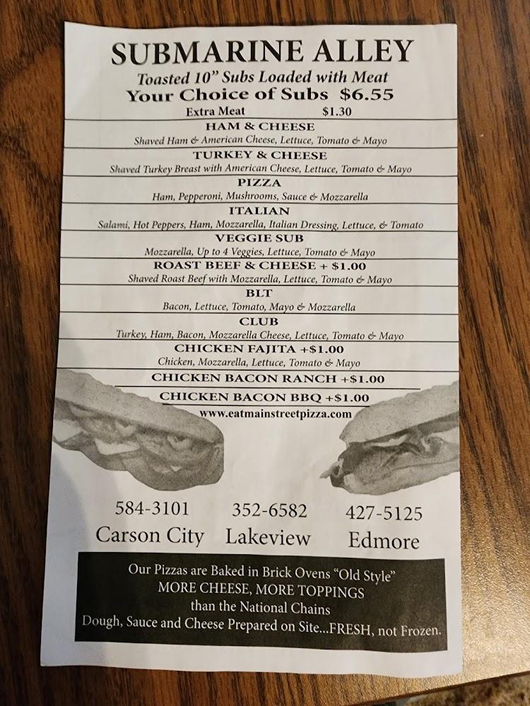 Main Street Pizza Antipasto