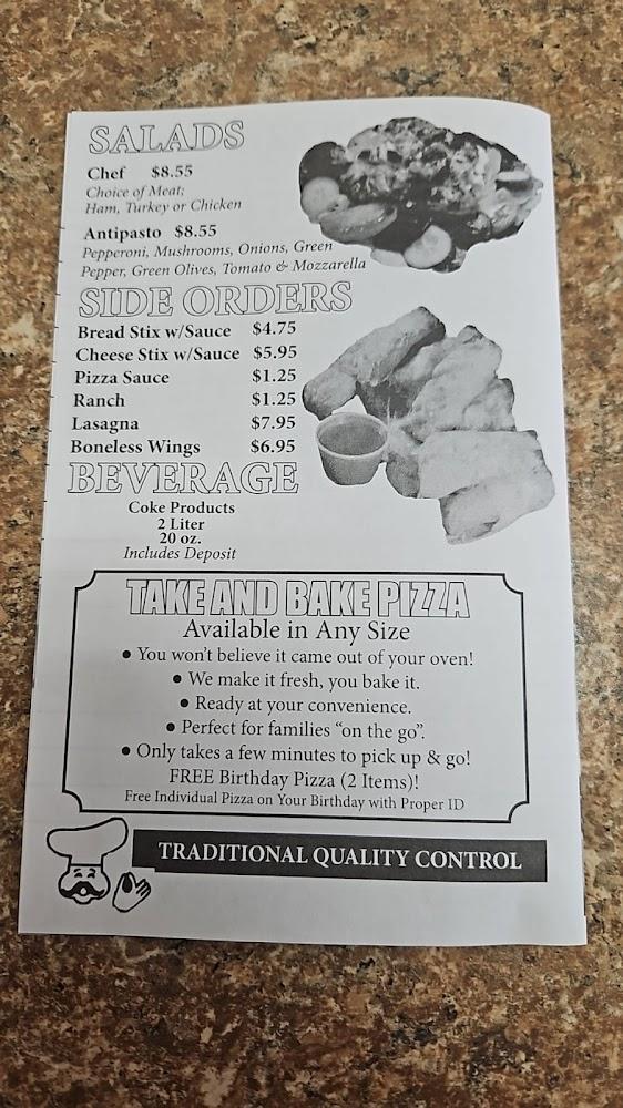 Main Street Pizza Menu image 3